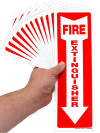 Fire extinguisher sign – detail view 9