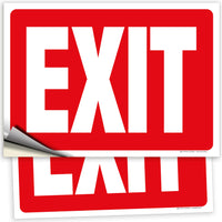 Exit sign – detail view 20