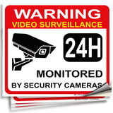 Video Surveillance Warning Sign – Aluminum, Vinyl & Plastic