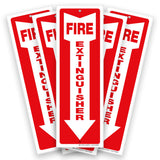 Fire extinguisher sign – detail view 24