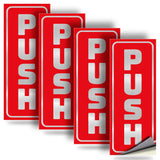 #Brushed Silver / Red Vertical