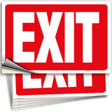Exit sign – detail view 22
