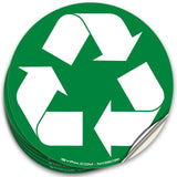 Recycle, Trash & Compost Stickers – 6-Pack Bin Labels, 5 x 5 in