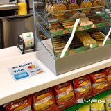 Credit card sign sticker
