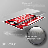 Pets Inside Alert Signs Stickers
