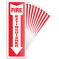 Fire extinguisher sign – detail view 19