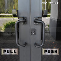 #Black / Brushed Silver Horizontal
