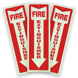 Fire extinguisher sign – detail view 23