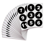 Consecutive Number Stickers - 1 to 100