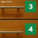 Consecutive number stickers 1 to 50 - product gallery