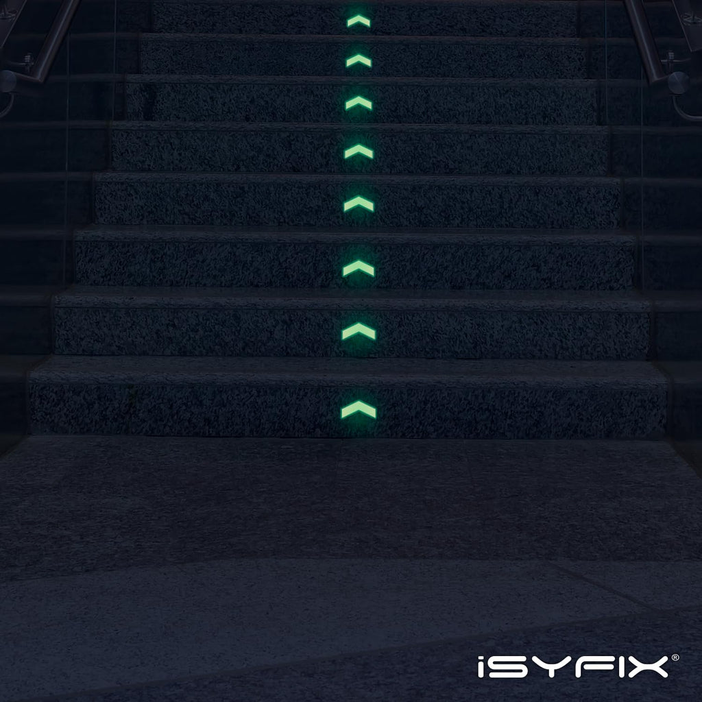 Glow in the Dark Arrow Stickers