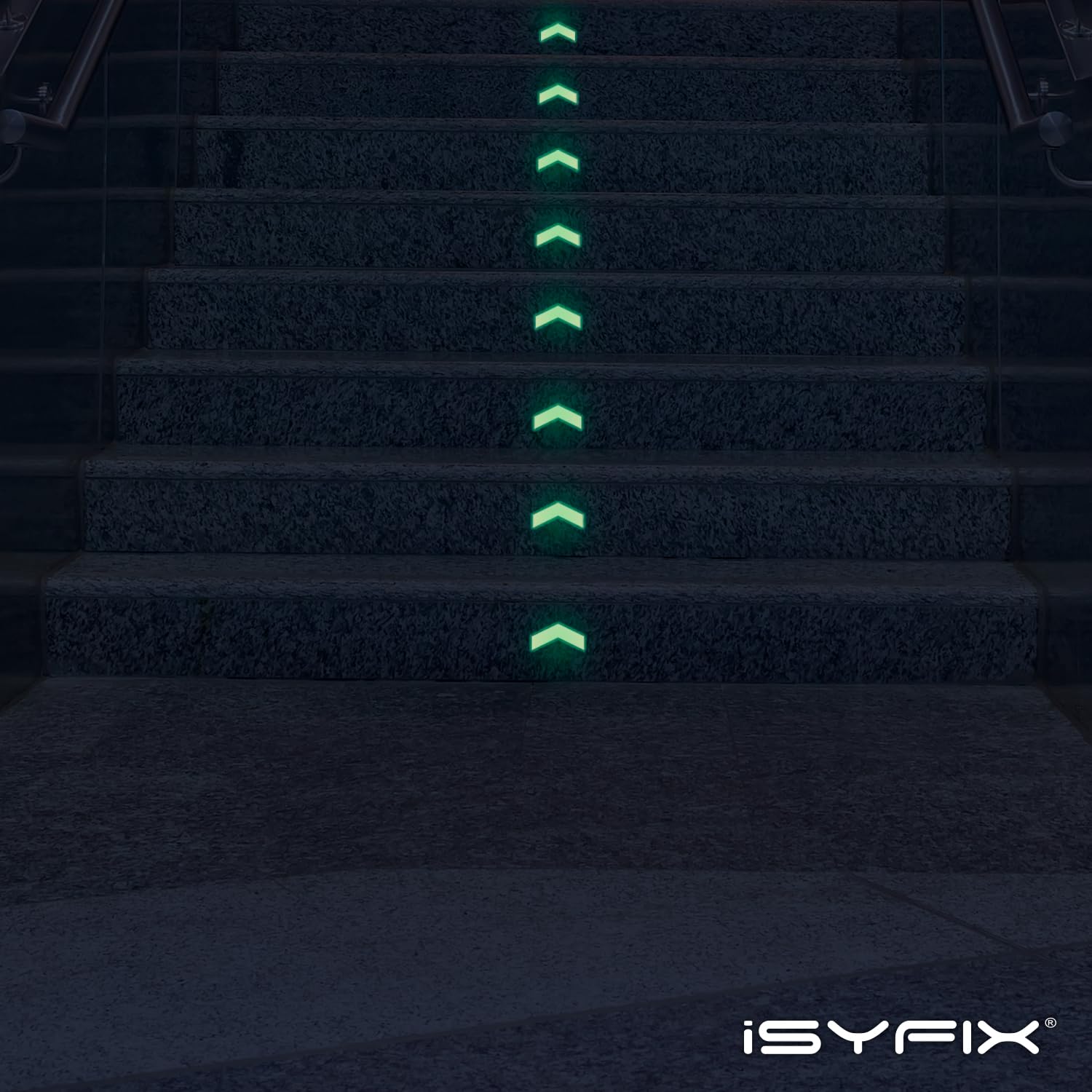 Glow in the Dark Arrow Stickers