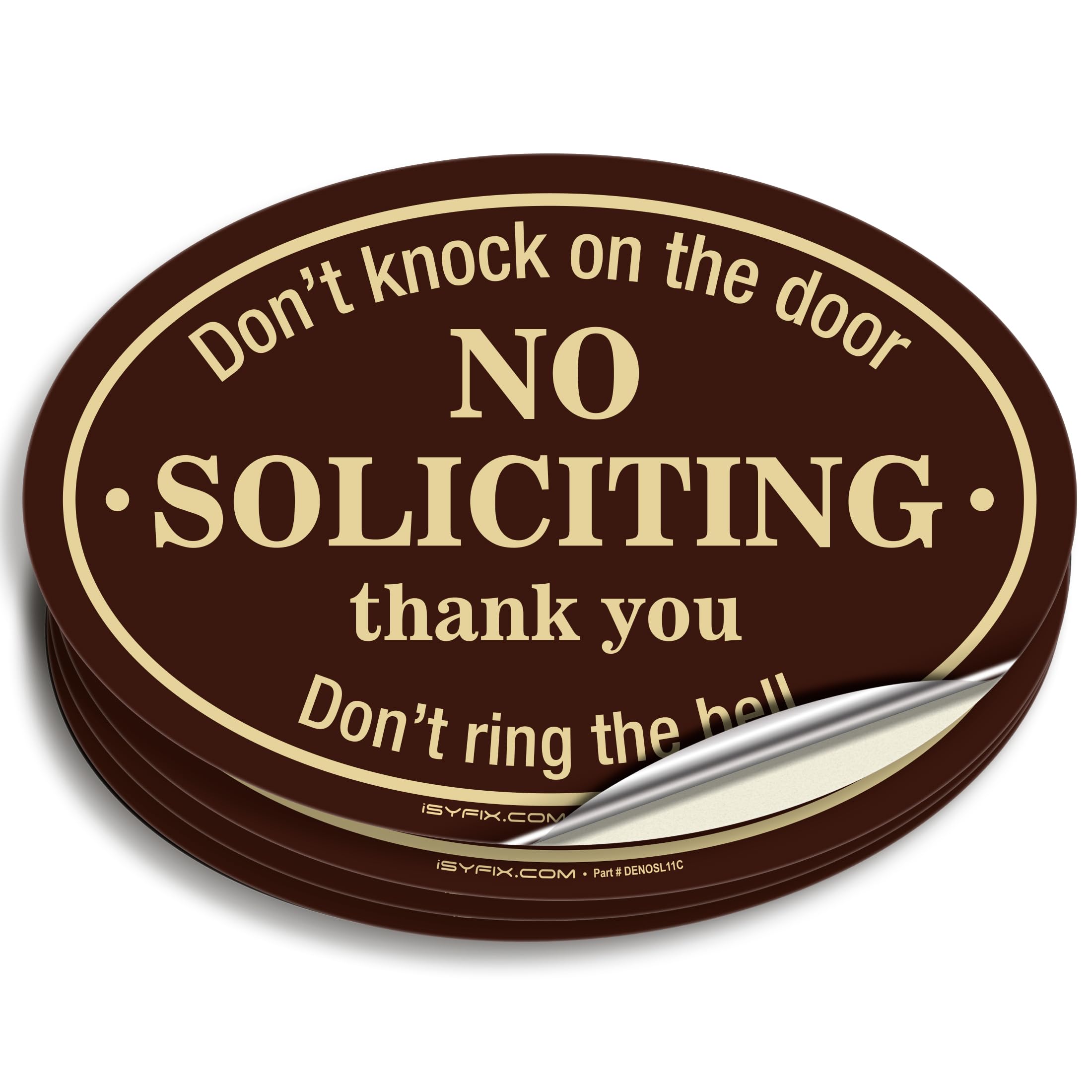 No Soliciting Signs