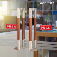 #Brushed Silver / Red Horizontal