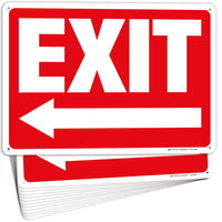 Exit sign – detail view 24