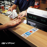 Credit Card Sticker Signs Stickers
