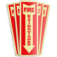 Fire extinguisher sign – detail view 2