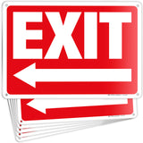 Exit sign – detail view 2