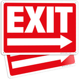 Exit sign – detail view 28