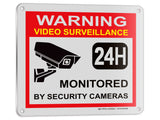 Video Surveillance Warning Sign – Aluminum, Vinyl & Plastic