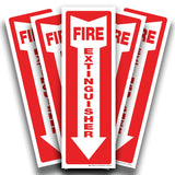 Fire extinguisher sign – detail view 16