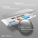 Credit card sign sticker