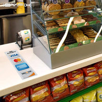 Credit Card Sticker Signs Stickers