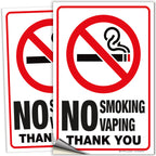 No Smoking No Vaping Signs
