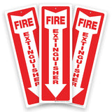 Fire extinguisher sign – detail view 14