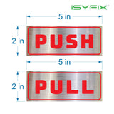 #Red / Brushed Silver Horizontal