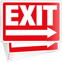 Exit sign – detail view 5
