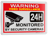 Video Surveillance Warning Sign – Aluminum, Vinyl & Plastic