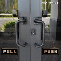 #Brushed Gold / Black Horizontal