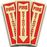 Fire extinguisher sign – detail view 13