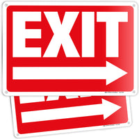 Exit sign – detail view 4