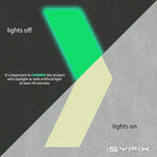 Glow in the Dark Arrow Stickers