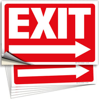 Exit sign – detail view 14