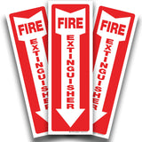Fire extinguisher sign – detail view 12