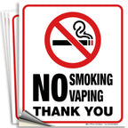 No Smoking No Vaping Signs