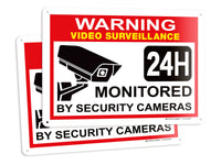 Video Surveillance Warning Sign – Aluminum, Vinyl & Plastic