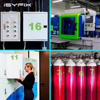 iSYFIX vinyl number stickers – Apple Green