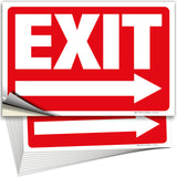 Exit sign – detail view 12