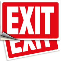 Exit sign – detail view 17