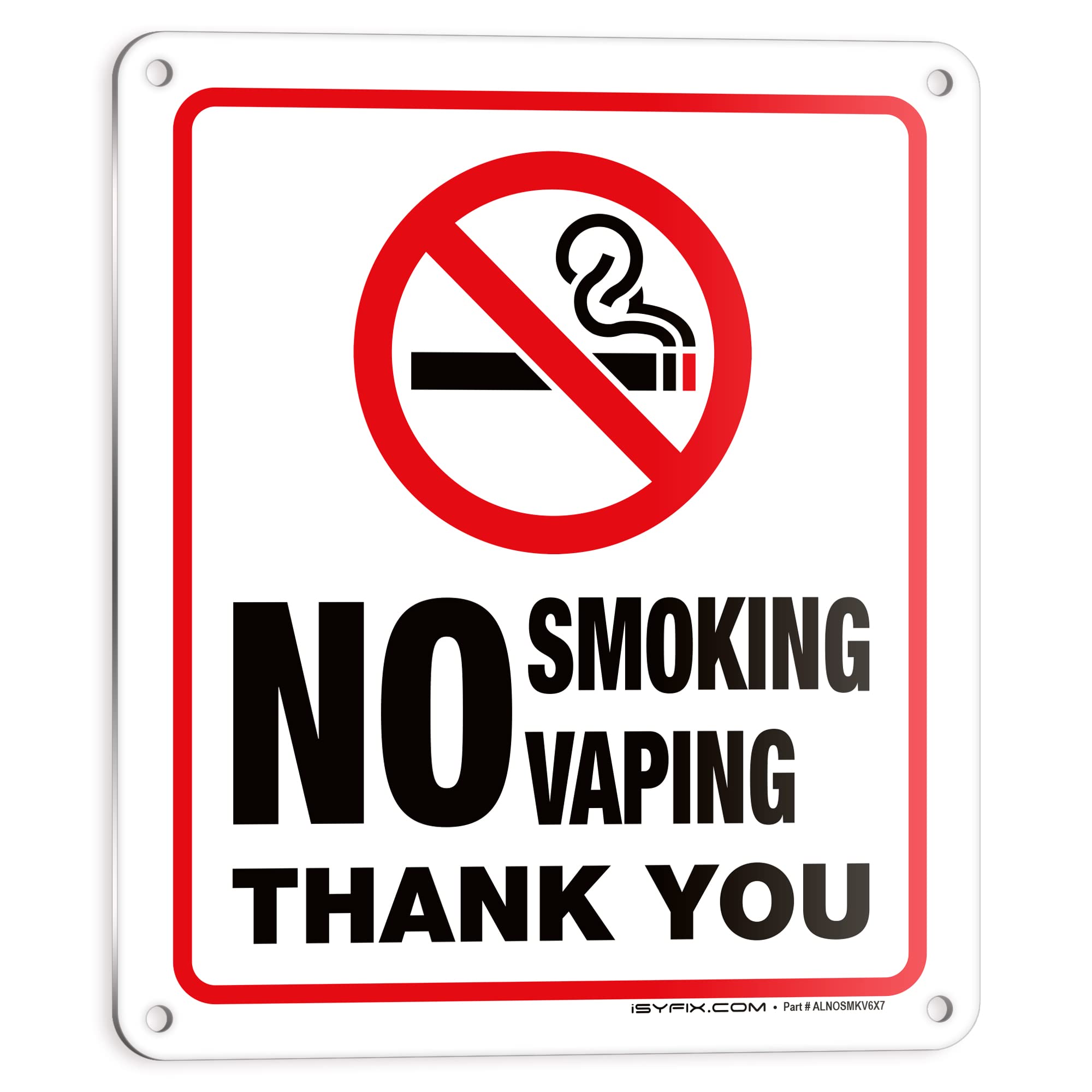 No Smoking No Vaping Signs
