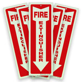 Fire extinguisher sign – detail view 26