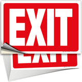Exit sign – detail view 21