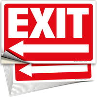 Exit sign – detail view 9
