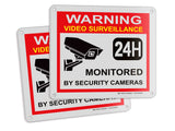 Video Surveillance Warning Sign – Aluminum, Vinyl & Plastic