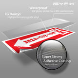 Fire extinguisher sign sticker – adhesive vinyl, 5-pack, view 4