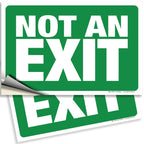 Not An Exit Signs